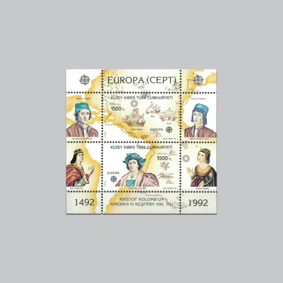 1992 EUROPA (CEPT) Hatıra Bloku