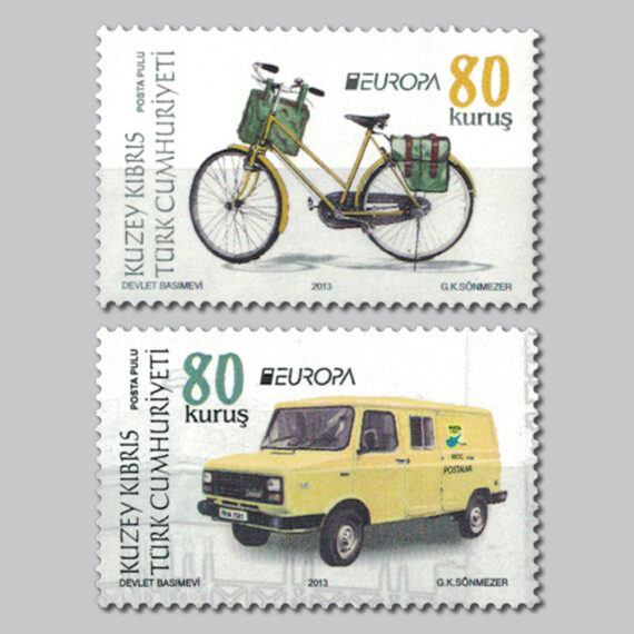 2013 Avrupa (Posta Araçları) Fon Beyaz