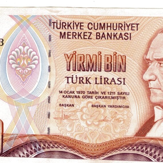 7.Emisyon 2. Tertip 20000 Lira-G76