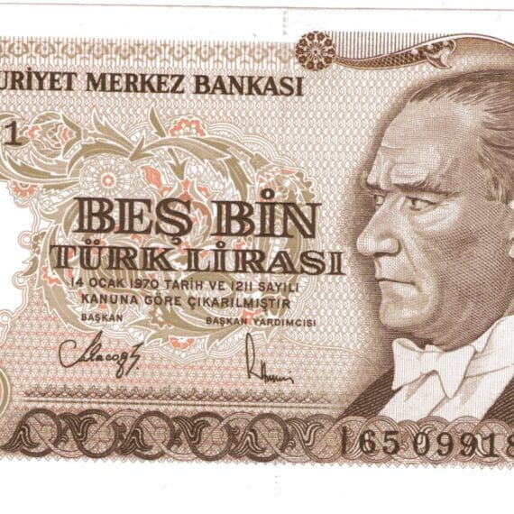 7.Emisyon 4. Tertip 5000 Lira-I65