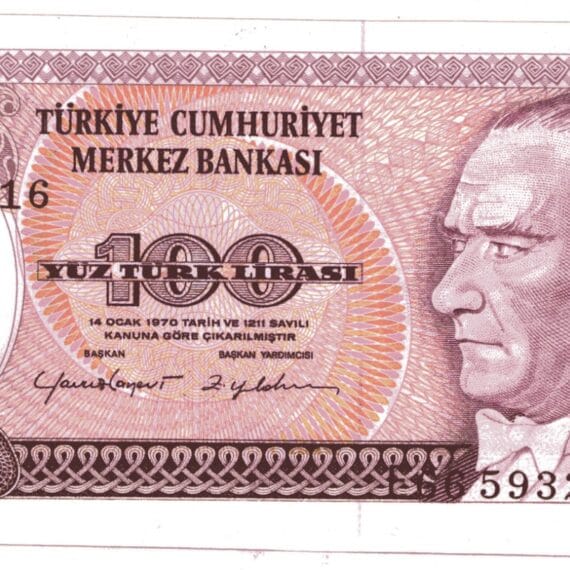 7.Emisyon 2. Tertip 100 Lira-E66