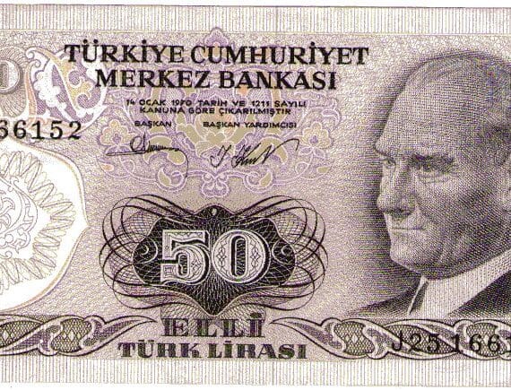 6.Emisyon 2. Tertip 50 Lira-J25