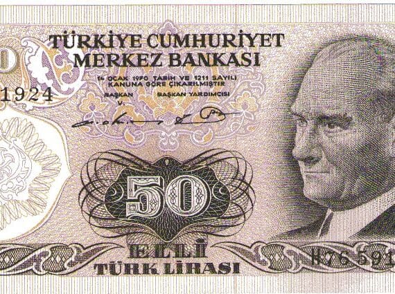 6.Emisyon 1. Tertip 50 Lira-H76