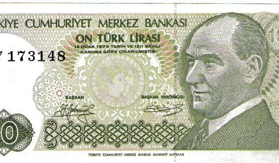 7.Emisyon 1. Tertip 10 Lira-A07