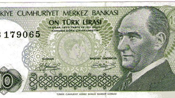 7.Emisyon 1. Tertip 10 Lira-C43
