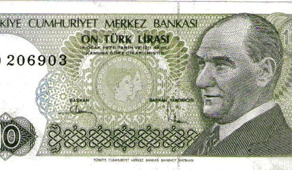 7.Emisyon 2. Tertip 10 Lira-D10