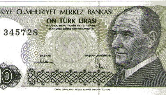 7.Emisyon 2. Tertip 10 Lira-D70