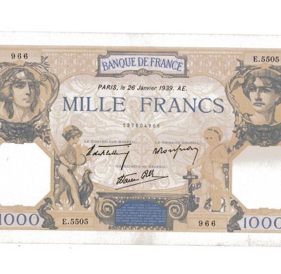 1936 1000 Francs