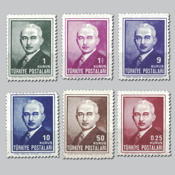 1946 Üçüncü İnönü Serisi Pulları