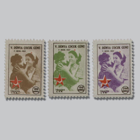 5.Dünya Çocuk Günü Pulları