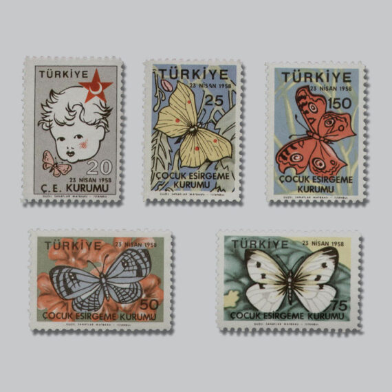 Türkiye Çocuk Esirgeme Kurumu Çocuk Haftası Pulları