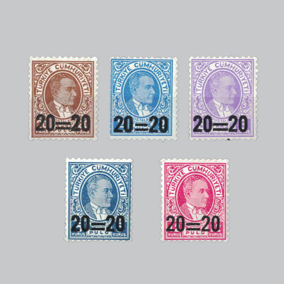 1959 Sürşarjlı Posta Pulları