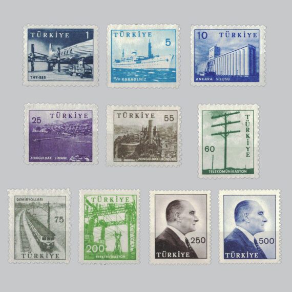 1959-1960 Resimli Posta Pulları