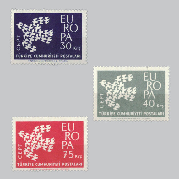 1961 EUROPA CEPT Pulları