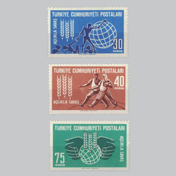1963 Açlıkla Savaş Pulları