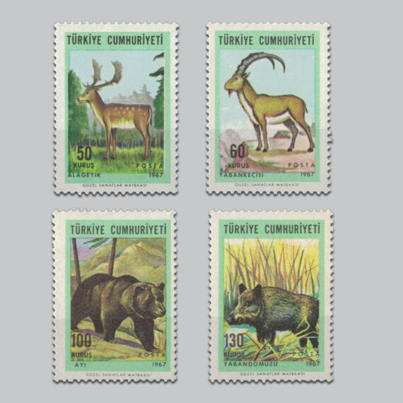 1967 Av Hayvanları Pulları