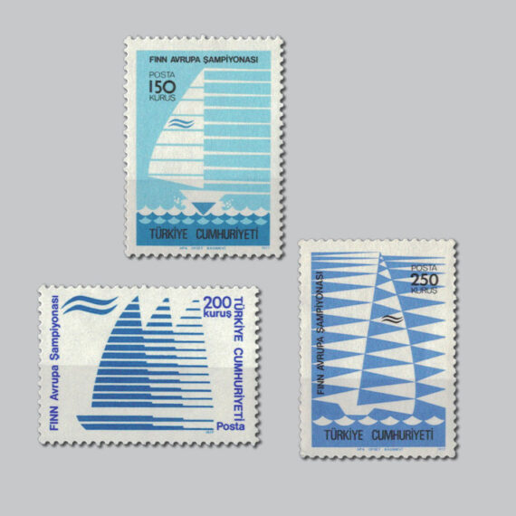 1977 FINN Avrupa Şampiyonası Pulları