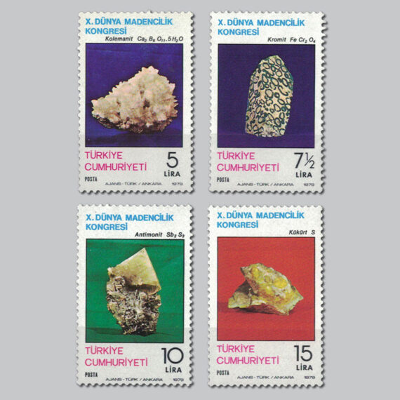 1979 10.Dünya Madencilik Kongresi Pulları