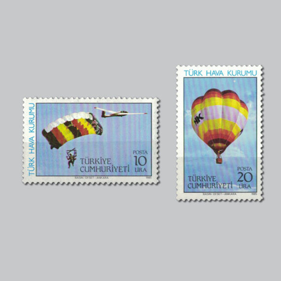 1985 Türk Hava Kurumu Pulları