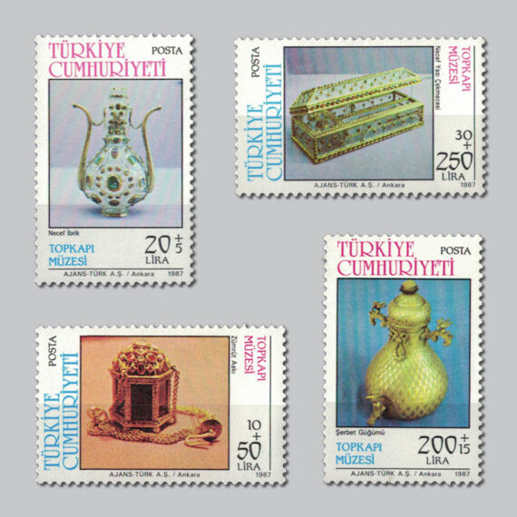 1987 Topkapı Müzesi Pulları 4