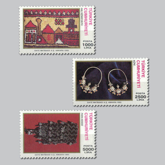 1993 Türk El Sanatları Pulları