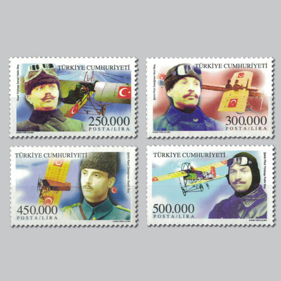 2001 Altın Kanatlar Pulları