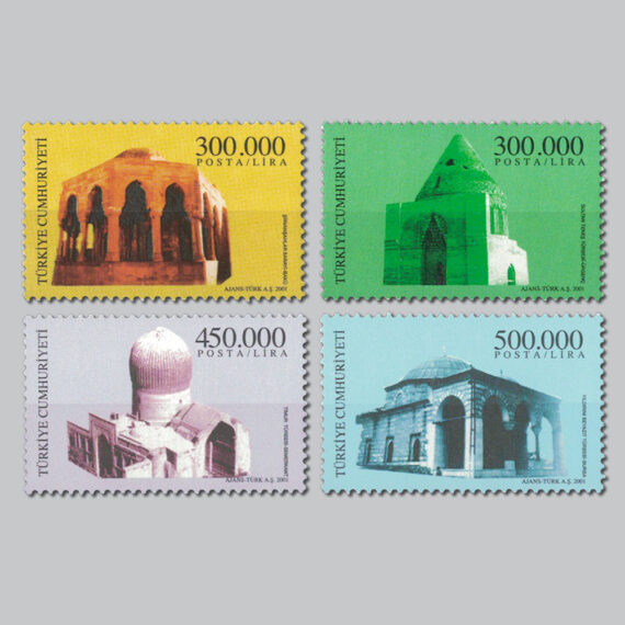 2001 Kültür Varlıklarımız Pulları