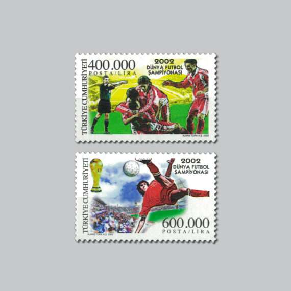 2002 Dünya Futbol Şampiyonası Pulları