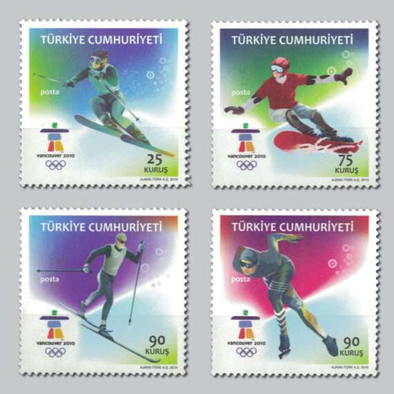 21. Kış Olimpiyatları Pulları