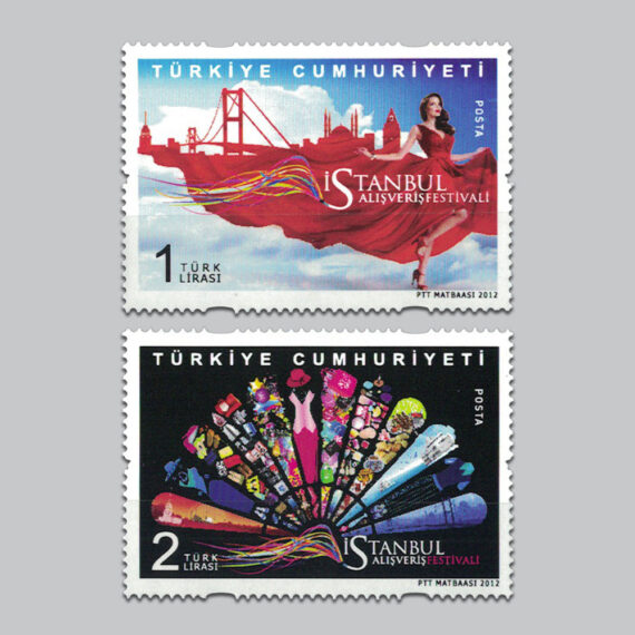 2012 İstanbul Alışveriş Festivali Pulları