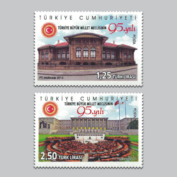 Türkiye Büyük Millet Meclisinin 95.Yılı Pulları