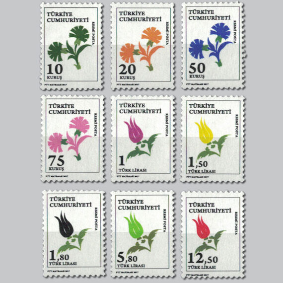 Motif Konulu Resmi Posta Pulları 2