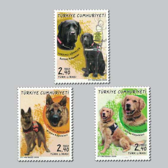 Yardımcı Köpekler Pulları