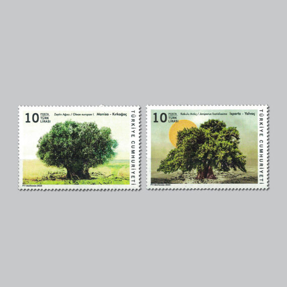 2023 Anıt Ağaçlar Pulları