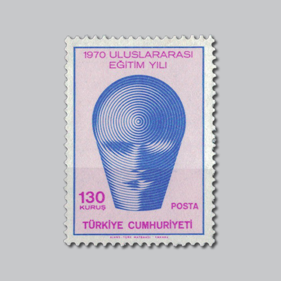 1970 Uluslararası Eğitim Yılı Pulu