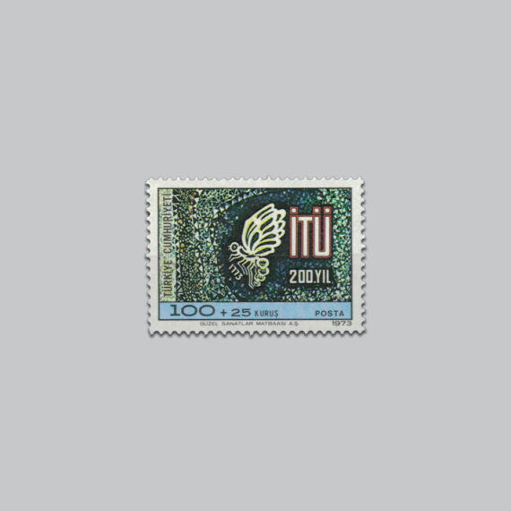 İstanbul Teknik Üniversitesi'nin Kuruluşu'nun 200.Yılı Pulu