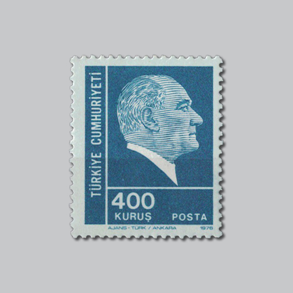1976 Atatürk Sürekli Seri Pulu