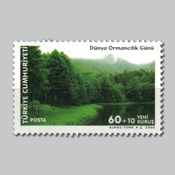 Dünya Ormancılık Günü Pulu
