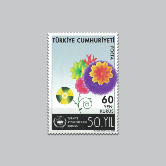 2006 Türkiye Atom Enerjisi Kurumunun 50.Yılı Pulu