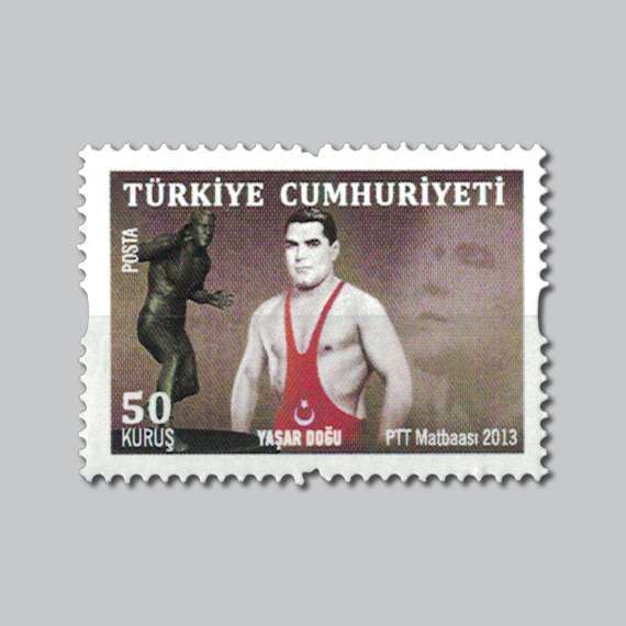 2013 Yaşar Doğu Doğumunun 100.Yılı Konulu Sürekli Posta Pulu