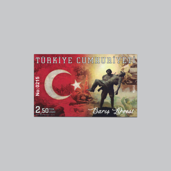 Barış Zirvesi Anma Bloku 1 1-5000 arası seri numaralı