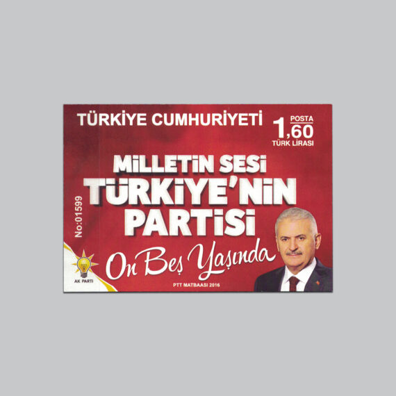 2016 Ak Partinin Kuruluşunun 15.Yılı Anma Bloku