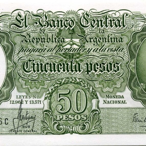1954 50 Pesos