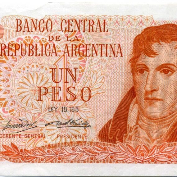 1970-1973 1 Peso