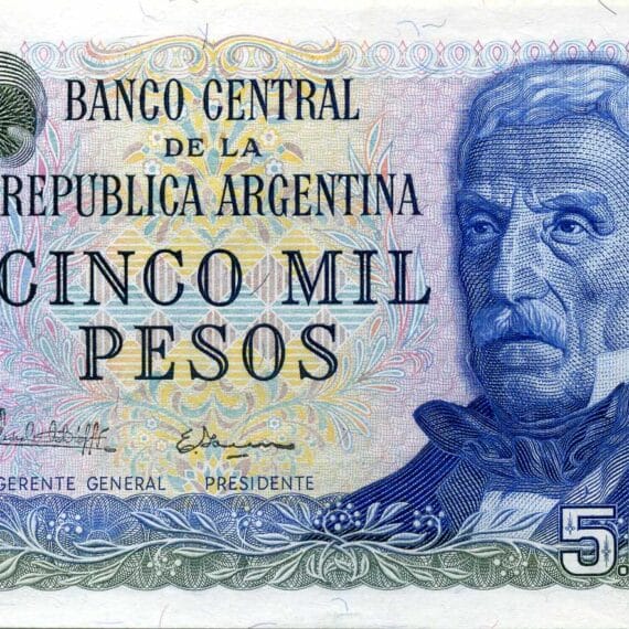 1977-1983 5000 Pesos