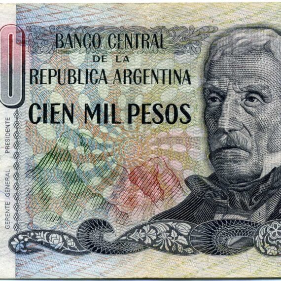 1980-1983 100000 Pesos