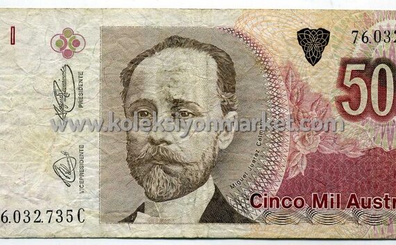 1989-1991 5000 Australes
