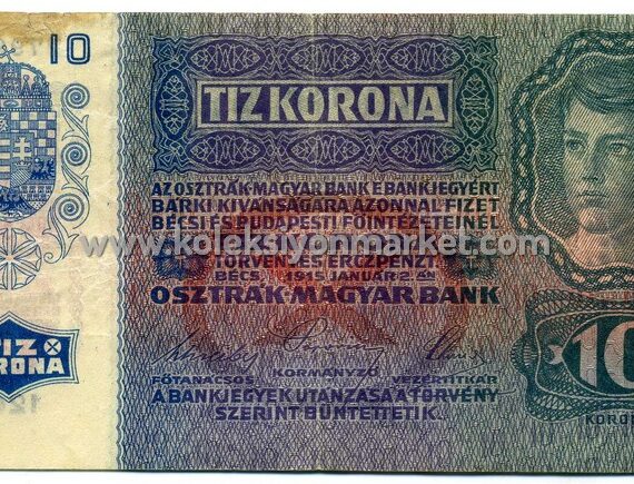 1915 10 Kronen