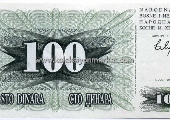 1992 100 Dinara