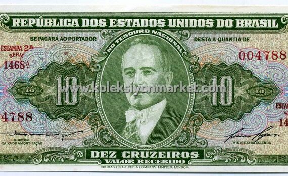 1953-1960 10 Cruzeiros